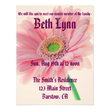 Baby Girl  Invitations