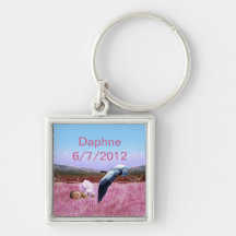 Baby Girl keepsake Keychains