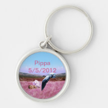 Baby Girl memento Key Chain