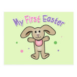 Baby Girl My First Easter Postcard