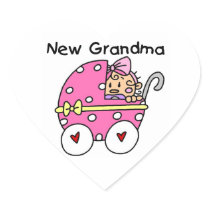 Baby Girl New Grandma Gifts Stickers