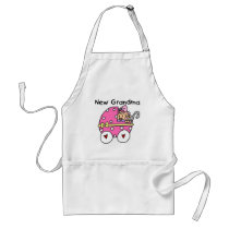 Baby Girl New Grandma T-shirts and Gifts Apron