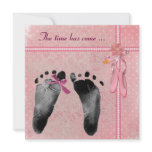 Baby Girl Shower Personalized Announcements