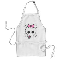 Baby Girl Skully Apron