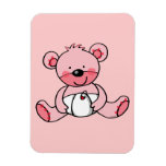 Baby Girl (teddy bear) magnets