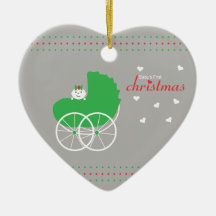 Baby Girl's First Christmas Christmas Ornaments