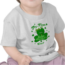 Baby Girl's First St. Patrick's Day T-Shirt