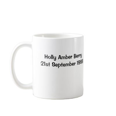Baby Hand & Foot Imprint Mug by Lasting_Impressions