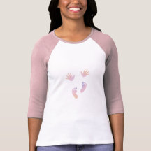 Baby Hands and Feet Maternity Shirt - Tumommy.com