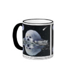Baby Harp Seal & Moon Wildlife Supporter Gift mug