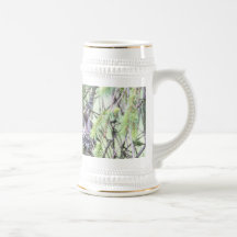 Baby Hummingbirds in a Nest Coffee Mug