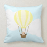 Baby in Hot Air Balloon {yellow} Pillows