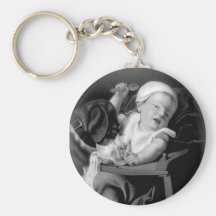 Baby in Trouble Key Chain