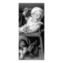 Baby in Trouble Rack Card Template