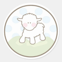Baby Invitation or Favour Sticker