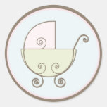 Baby Invitation or Favour Sticker