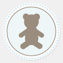Baby Invitation or Favour Sticker