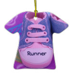 Baby is Faster than Mommy! ornaments Sports Number ornaments