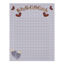 Baby It's Cold Outside (Lined) Personalized Letterhead