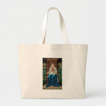Baby Jesus and Mary on Christmas Bags