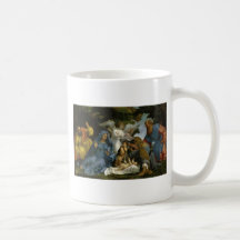 Baby Jesus and Mary with the Saints Coffee Mugs