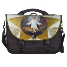 Baby Jesus decorative artwork Commuter Bags