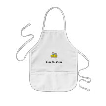 Baby Jesus Feeding His Sheep Aprons