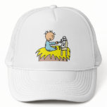 Baby Jesus Feeding His Sheep hats