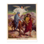 Baby Jesus on his way to Egypt Post Card