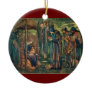 Baby Jesus Pre-Raphaelite Christmas Cards Ornament