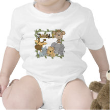 Baby Jungle Animals Tshirts and Gifts