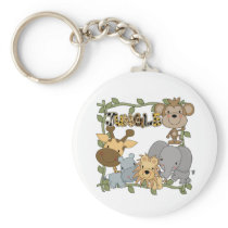 Baby Jungle Animals Tshirts and Gifts Key Chain