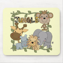 Baby Jungle Animals Tshirts and Gifts Mousepads