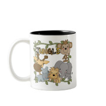 Baby Jungle Animals Tshirts and Gifts Mugs