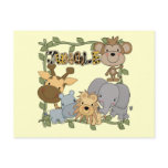 Baby Jungle Animals Tshirts and Gifts Postcards