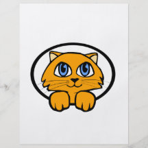 Baby Kitten Cartoon Flyers