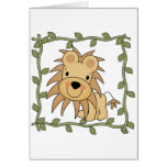 Baby Lion T-shirts and Gifts Greeting Card