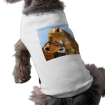Baby lions love pet tshirt