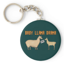 Baby Llama Drama Keychains