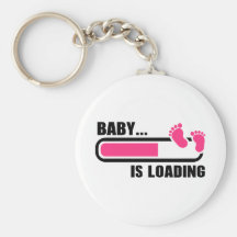 Baby loading keychain