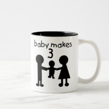 Baby Makes 3 Mug