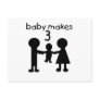 Baby Makes 3 Post Cards