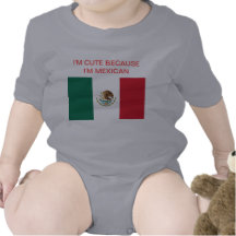 Baby Mexican Pride Rompers