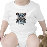 Baby MMA Skull and Binky Bodysuit