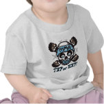 Baby MMA Skull and Binky t-shirts