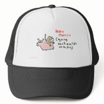 Baby Monkey (riding backwards on a pig)