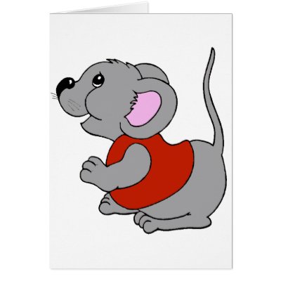 Baby Mouse Greeting Card by fstasu58