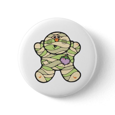 baby mummy pins by halloweenie