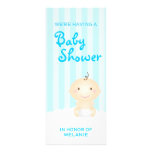 Baby on Cloud Nine (Blue) Personalized Invites