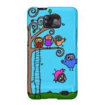 Baby Owls Learning to Fly Galaxy SII Cover
